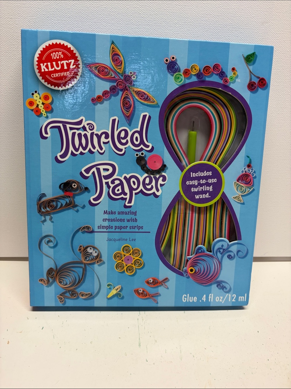 Klutz Twirled Paper Craft Kit - Light Blue